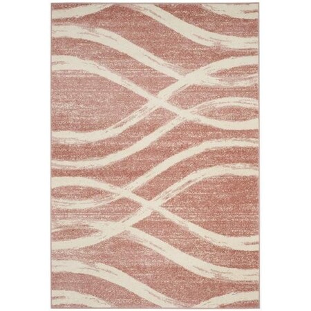 Safavieh Adirondack Power Loomed Rectangle Area Rug, Rose and Cream - 8 x 10 ft. ADR125Z-8